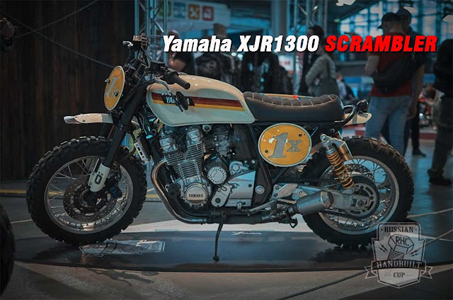 Yamaha XJR1300 Modified into Extra Large Scrambler