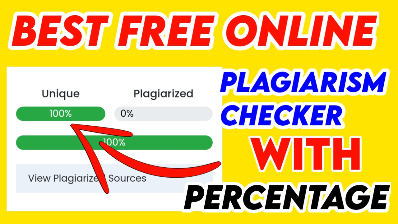 free online plagiarism checker for thesis with percentage