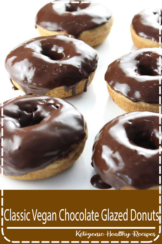 Classic Vegan Chocolate Glazed Donuts Food Easy Delicious Classic Vegan Chocolate Glazed Donuts Food Easy Delicious