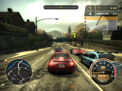 Download game NFS Most Wanted Black Edition