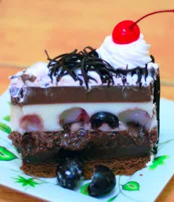 Resep Membuat Puding Black Forest Ekonomis Mudah - Harian 