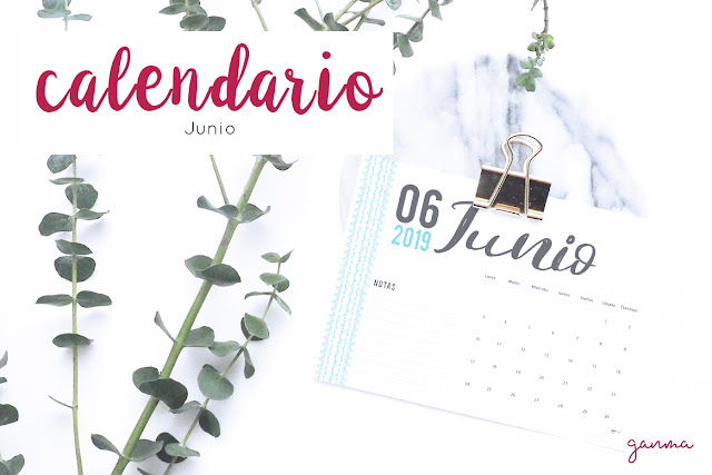 Freebie: Calendario Junio