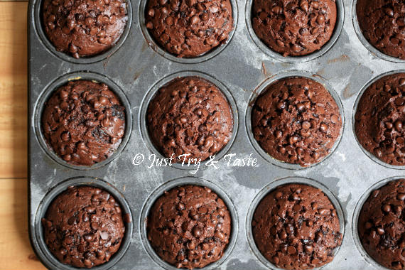 Muffin Coklat Super Nyoklat