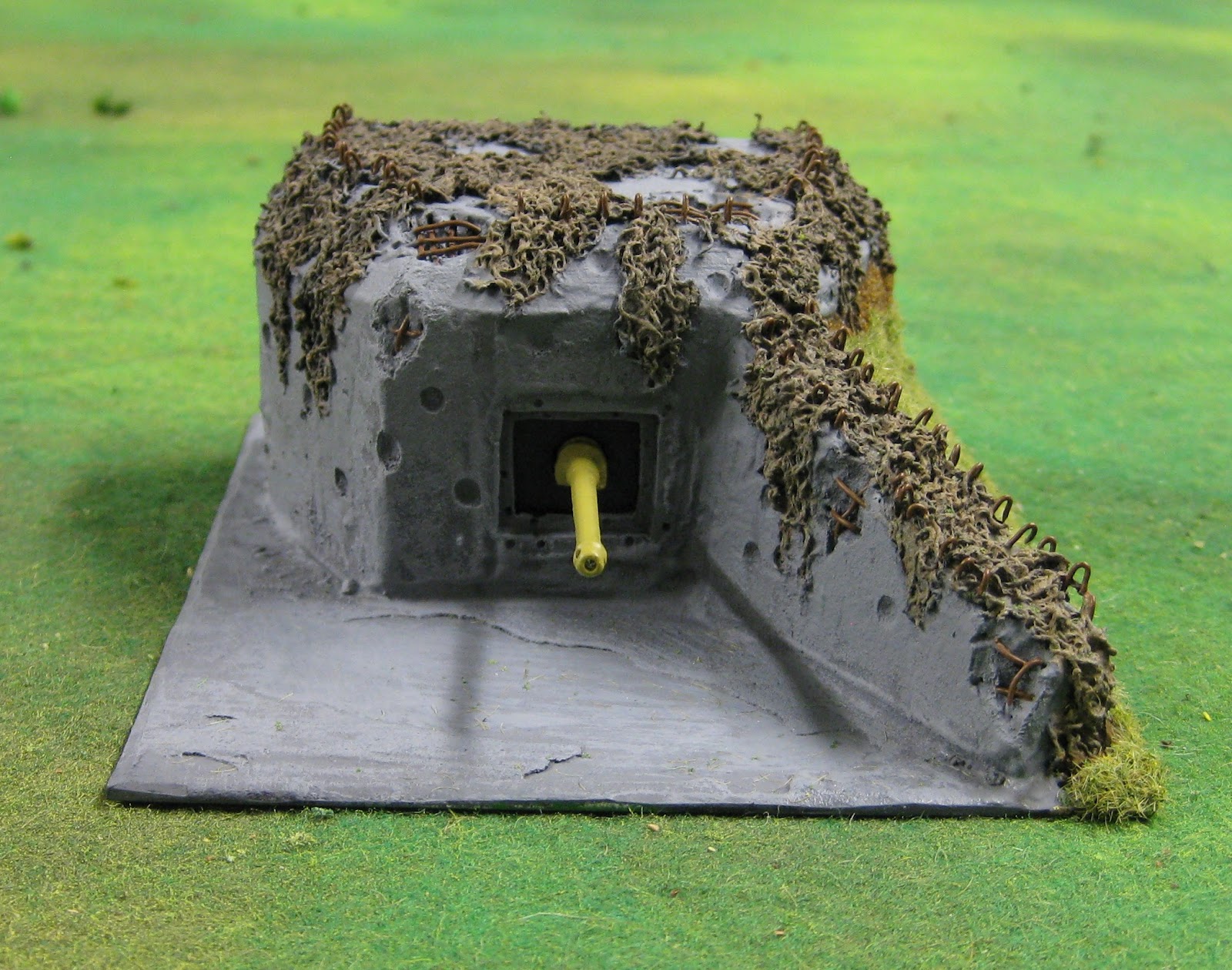 Scott's Wargaming Pillbox Bunker FoW Finished