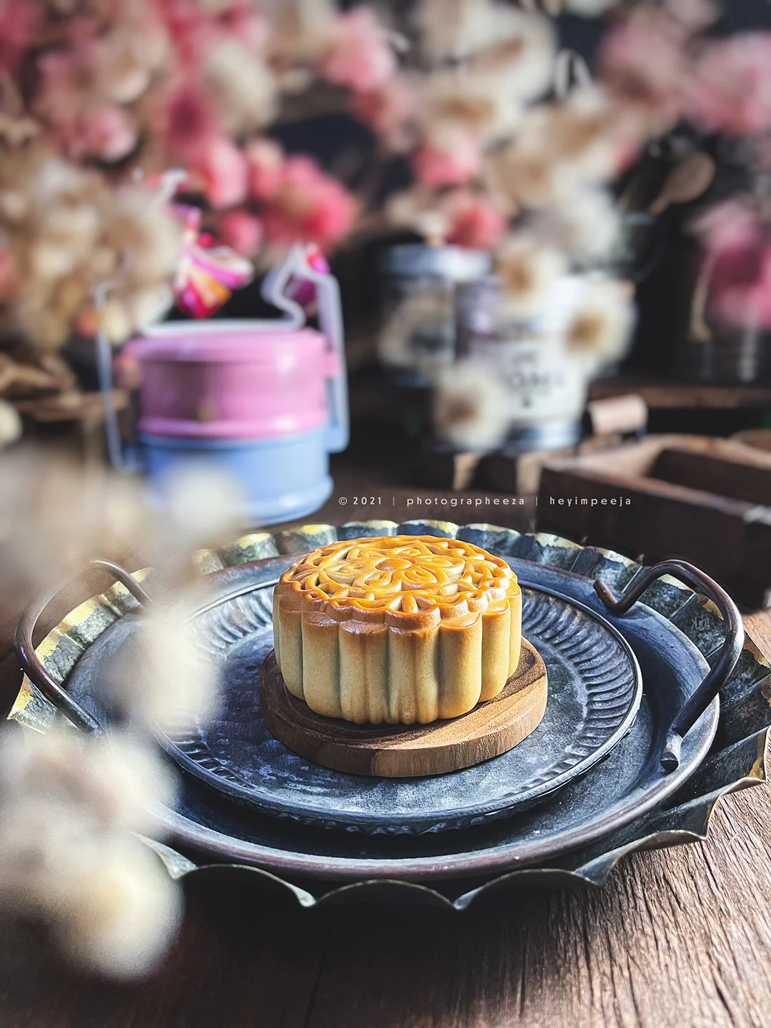 Kuih Bulan (Mooncake) Baker's Cottage Pearl Of Prosperity