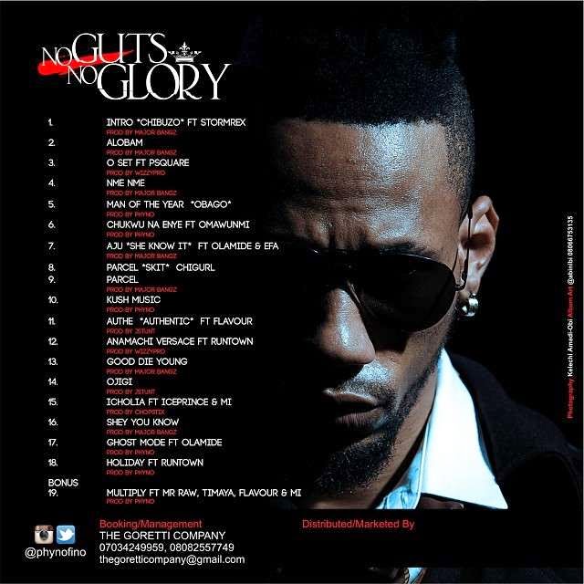 Unveils Tracklist, Phyno To Release Debut Album Thunder Entertainment Unveils Tracklist, Phyno To Release Debut Album Thunder Entertainment