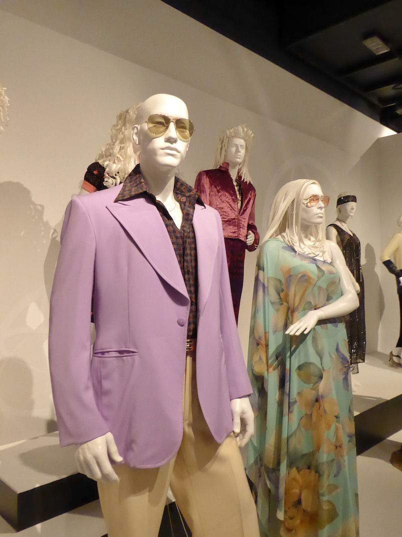 Hollywood Movie Costumes and Props: Scream Queens TV costumes on display
