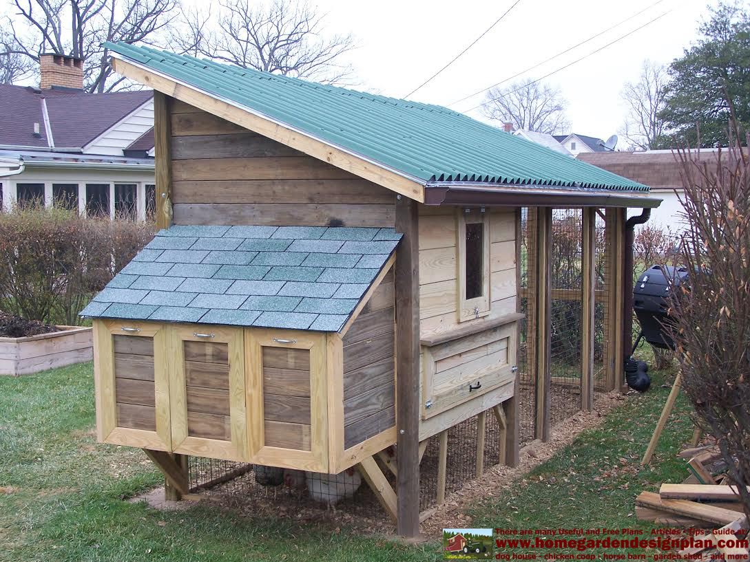 home garden plans: M101 - Building Success - Chicken Coop ...