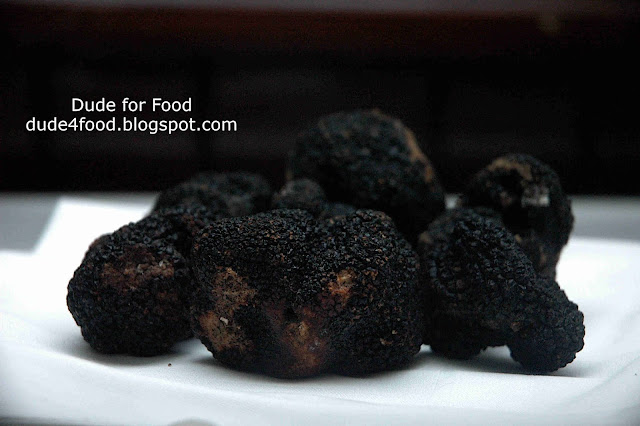 DUDE FOR FOOD: Black is Back: It\u0026#39;s Black Truffle Season at Caruso ...