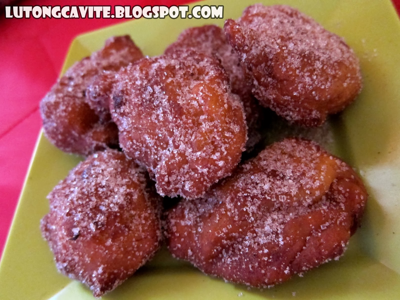 Lutong Cavite Mashed Banana Fritter
