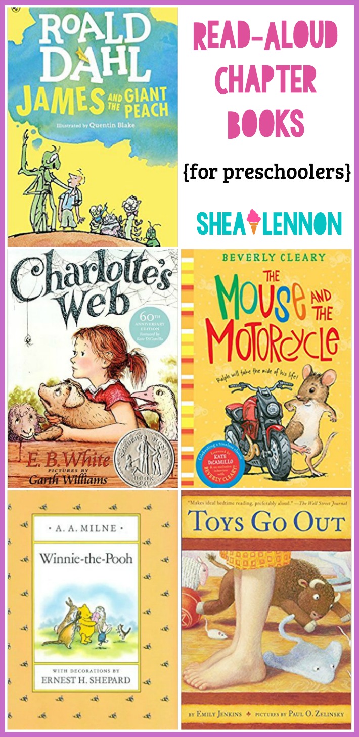 Chapter books to read aloud to preschoolers