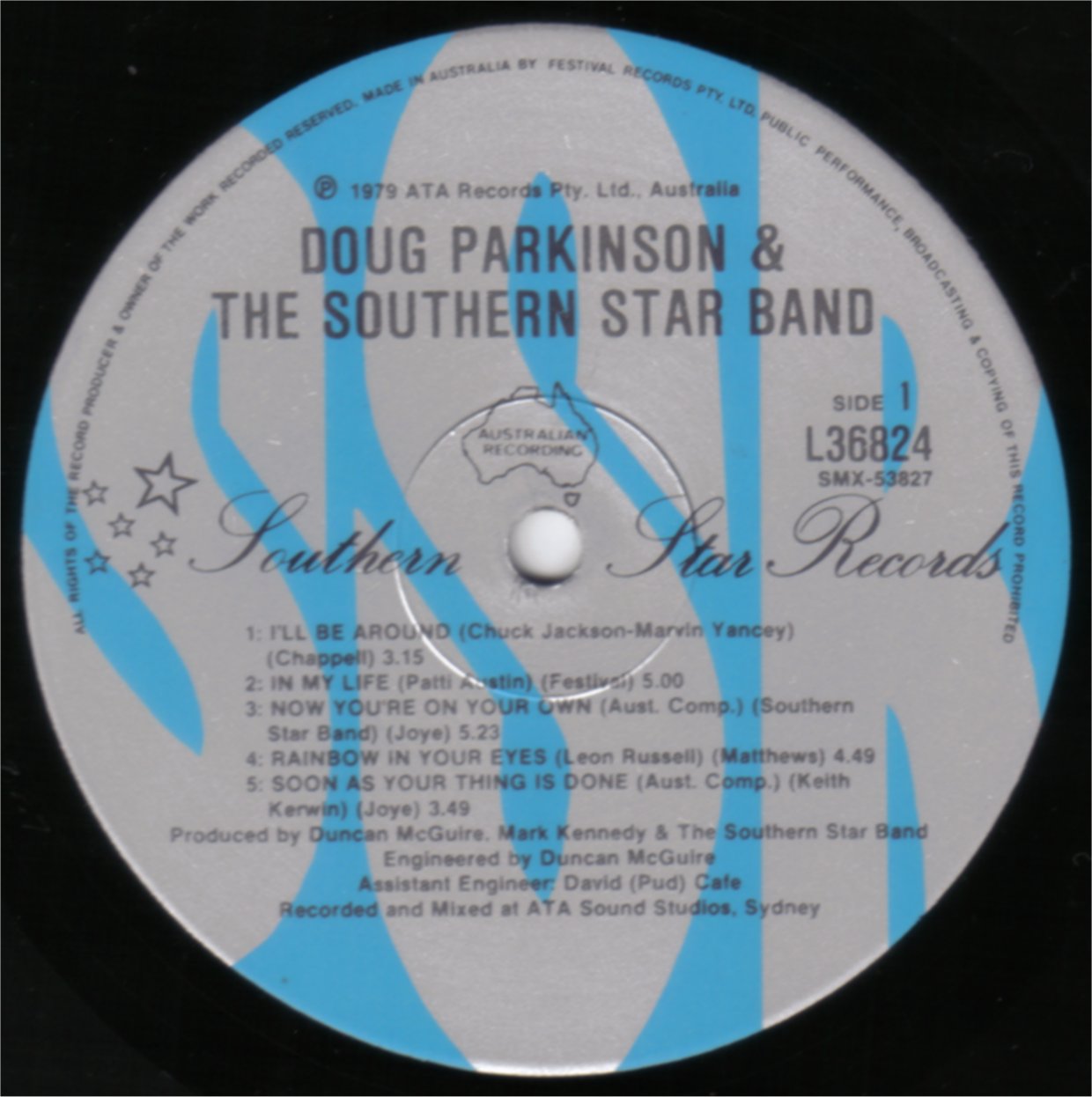 Rock On Vinyl REPOST Doug Parkinson & The Southern Star Band I'll Be Around (1979) Rock On Vinyl REPOST Doug Parkinson & The Southern Star Band I'll Be Around (1979)