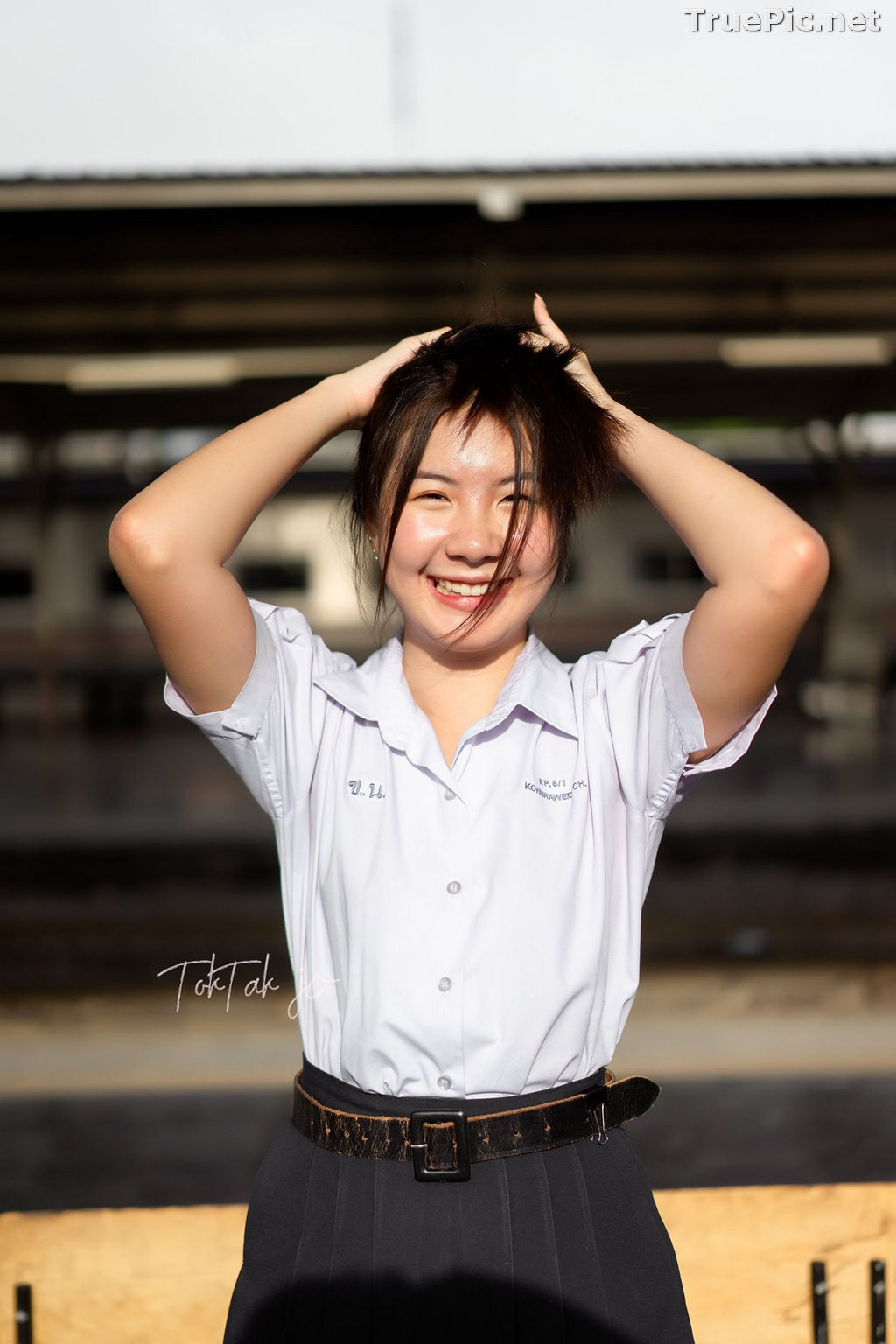 Image Thailand Model - Kornrawee Chokejindachai - Cute Student Girl - TruePic.net - Picture-25
