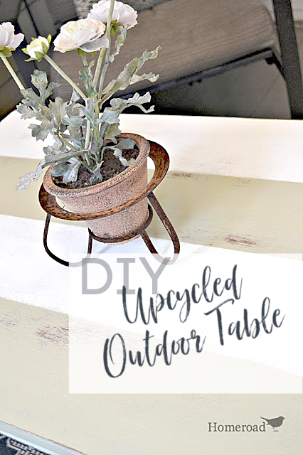 Striped table with pin overlay