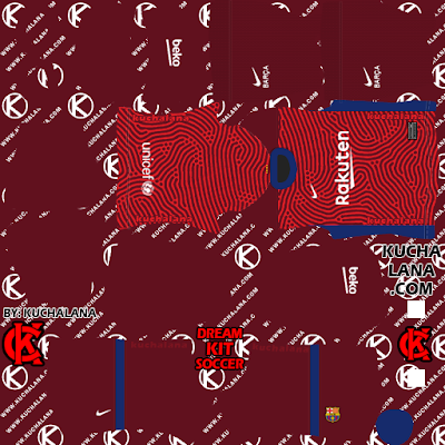 F.C. Barcelona Kits 2020/21 -  DLS21 Kits