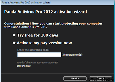 Free Download Panda Antivirus Pro 2012 for 6 months