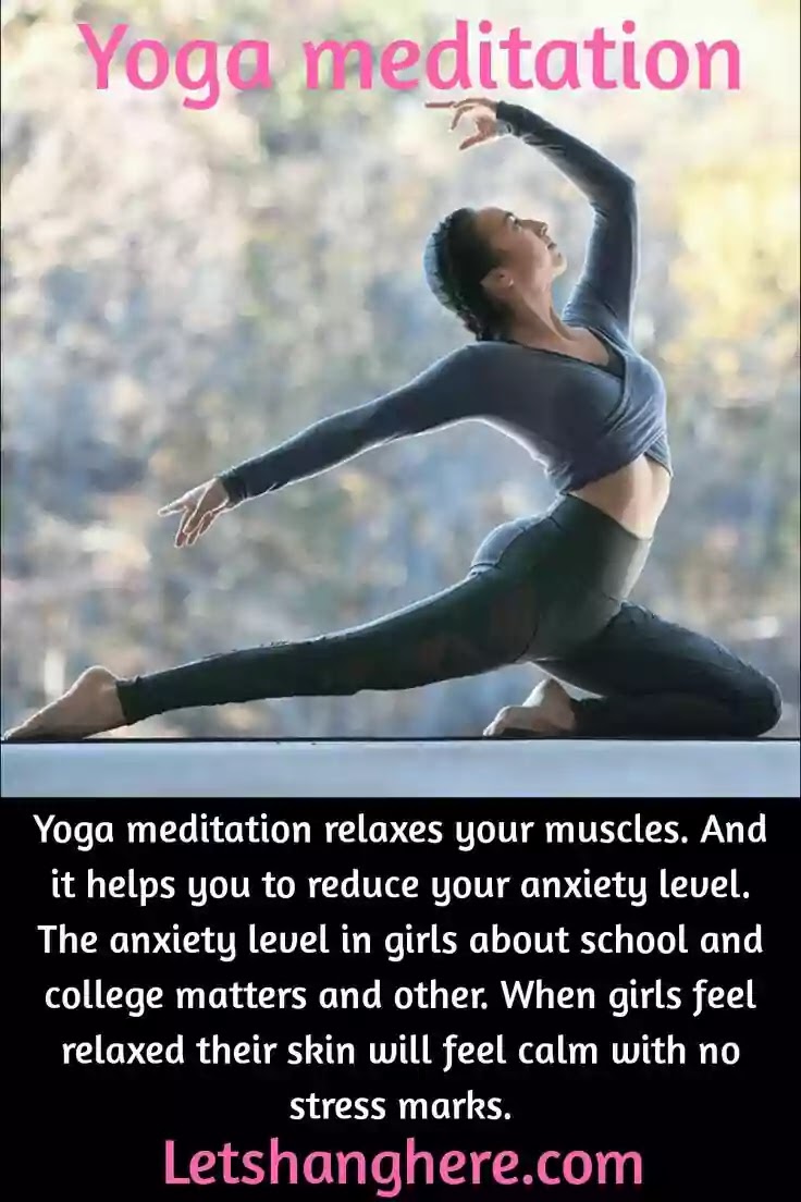 Yoga meditation for girls