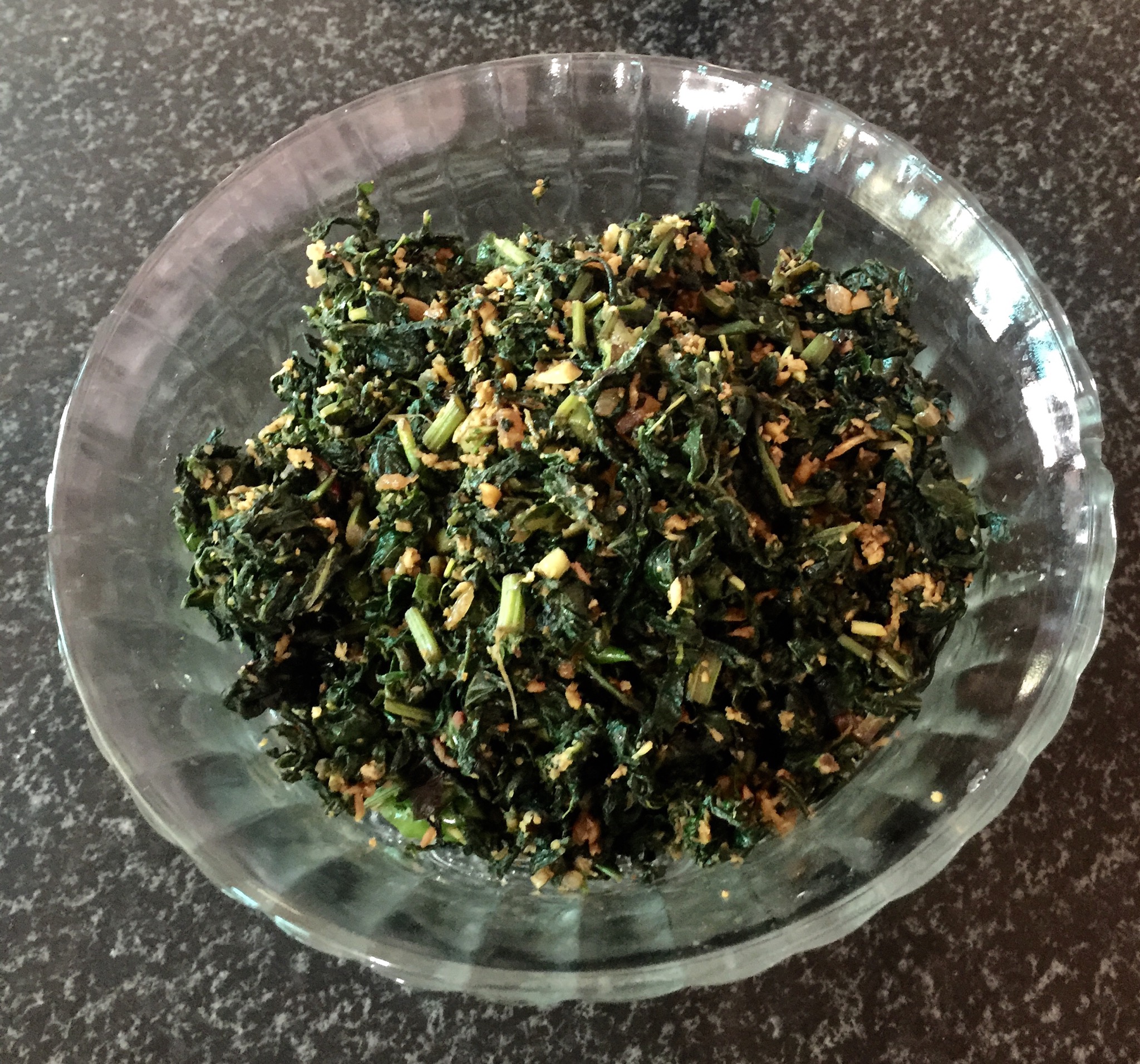 sumarajs healthy recipes Mixed leaves stir fry