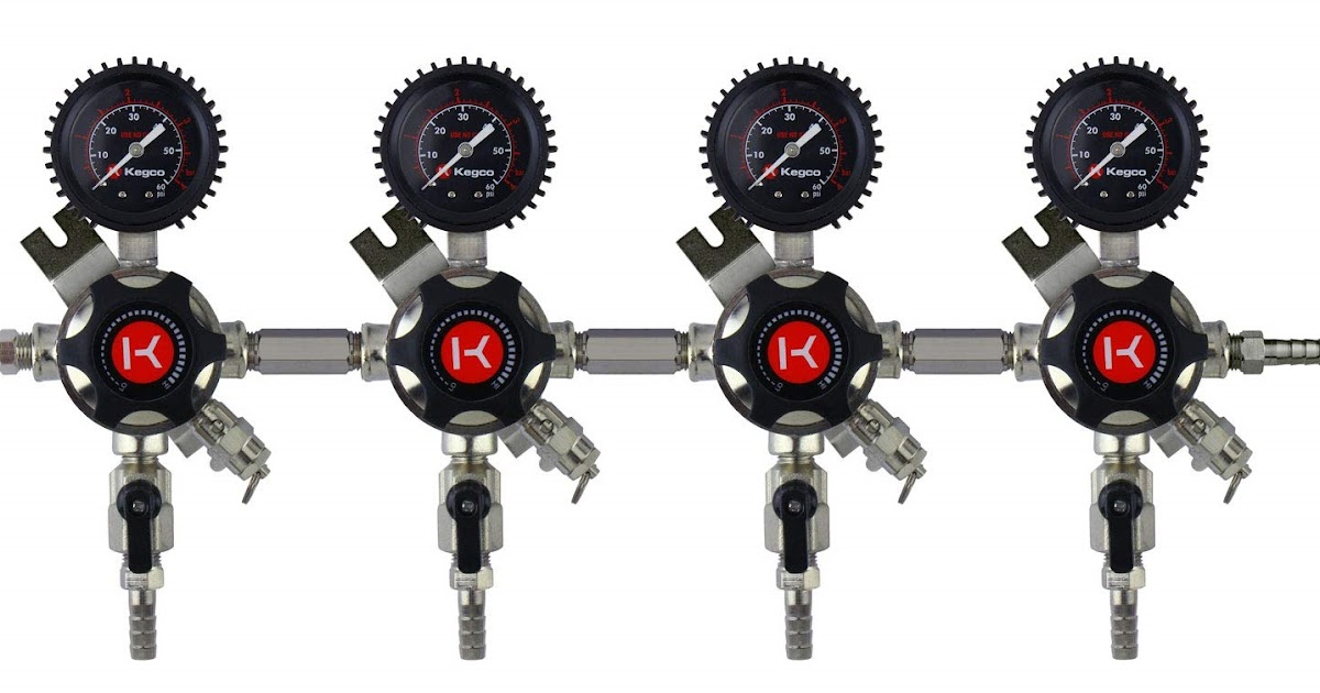Kegco LHU5S4 Elite Series Four Product Secondary Regulator How to Home Brew Beer