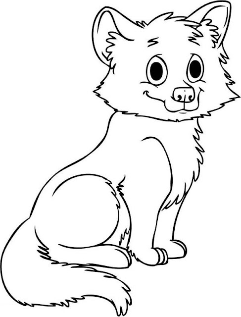 Top 7 Free Little Wolf Coloring Pages