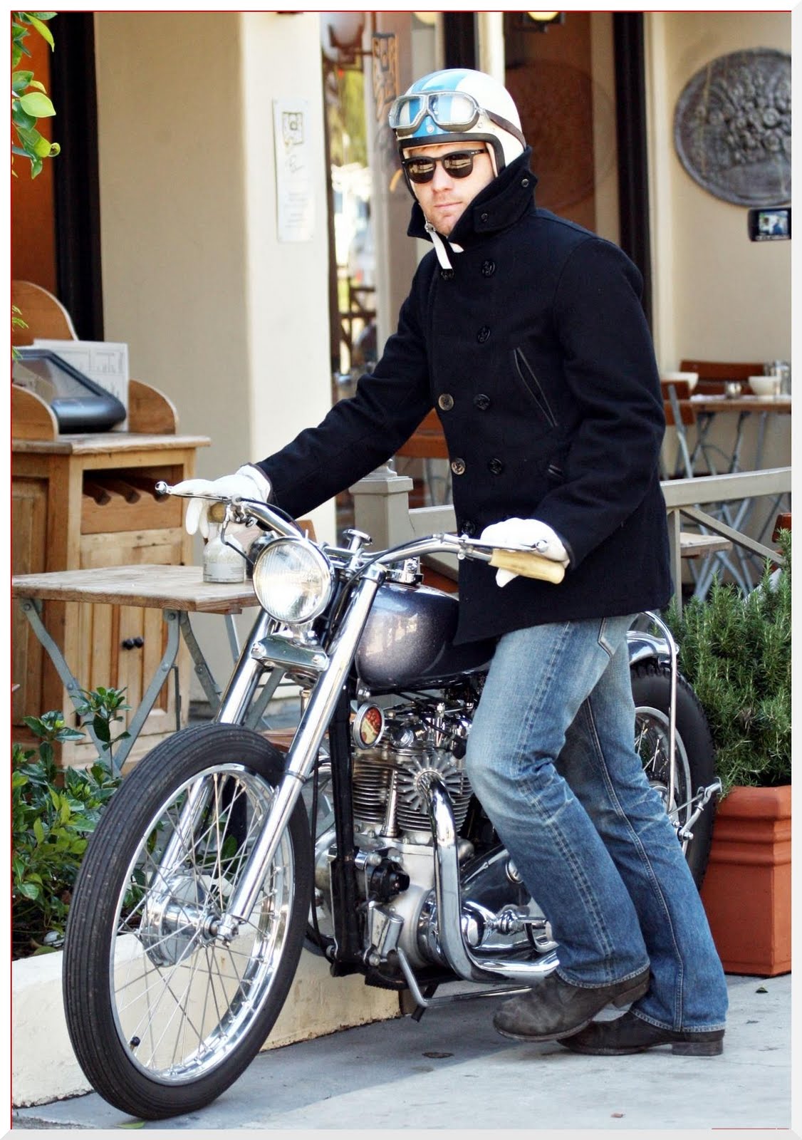ewan mcgregor on motorcycle