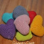 patron gratis corazon amigurumi | free pattern amigurumi heart