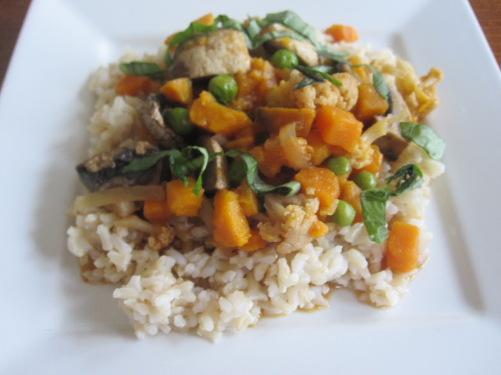 Crock Pot Thai Vegetable Curry
