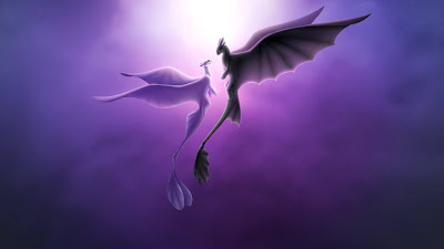 Toothless and Light Fury In Love Wallpaper Toothless and Light Fury In Love Wallpaper