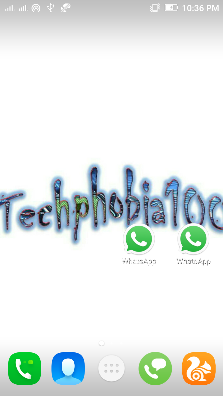 Techphobia: How to use two , 2 whatsapp accounts in a , 1 , one phone