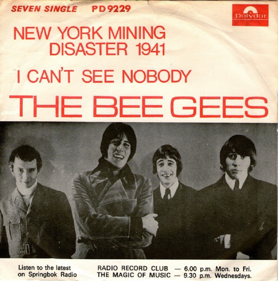 On The Road Again Bee Gees "New York Mining Disaster 1941 (Single