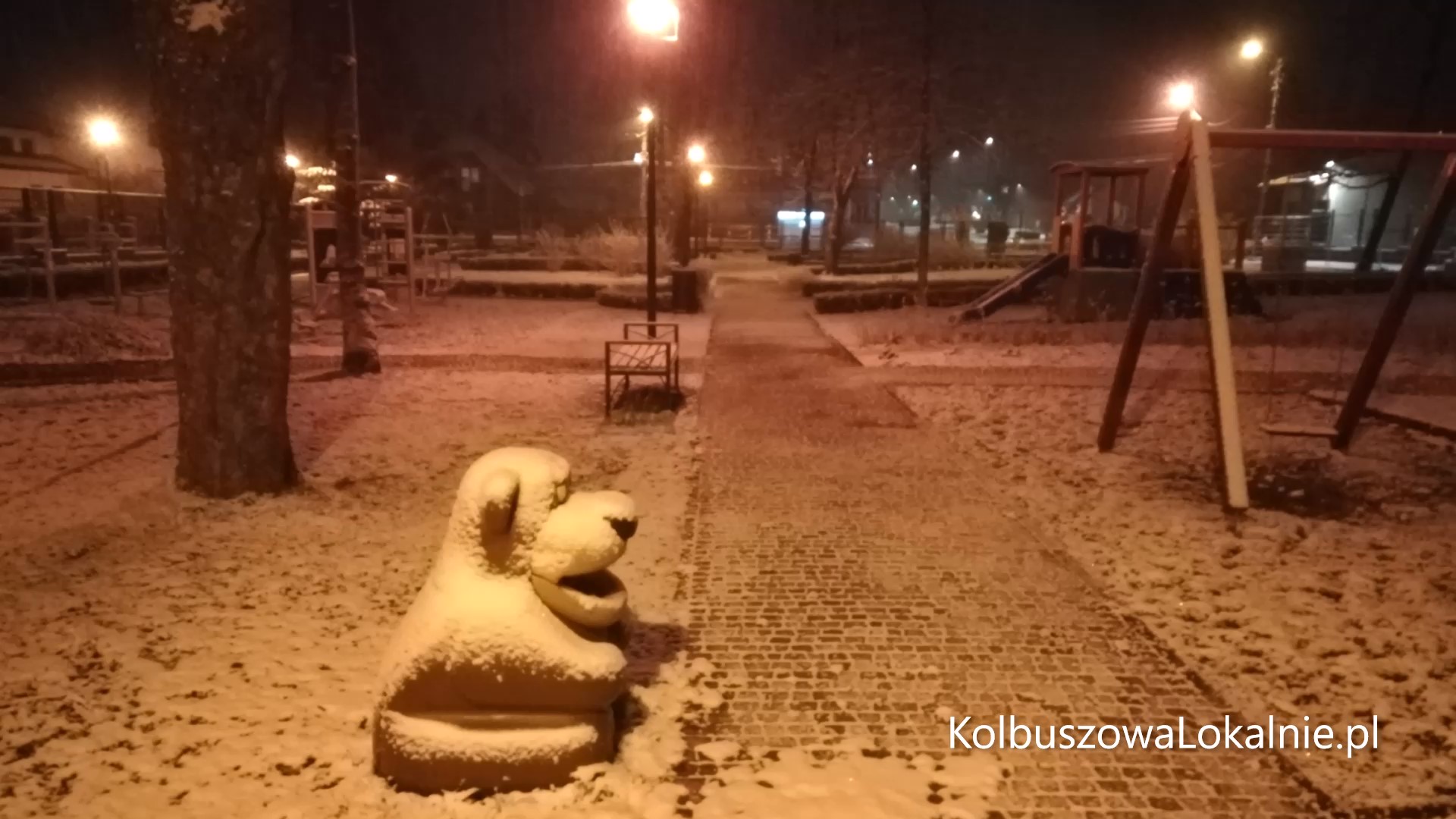 Kolbuszowa skąpana w śniegu [ZDJĘCIA, WIDEO]