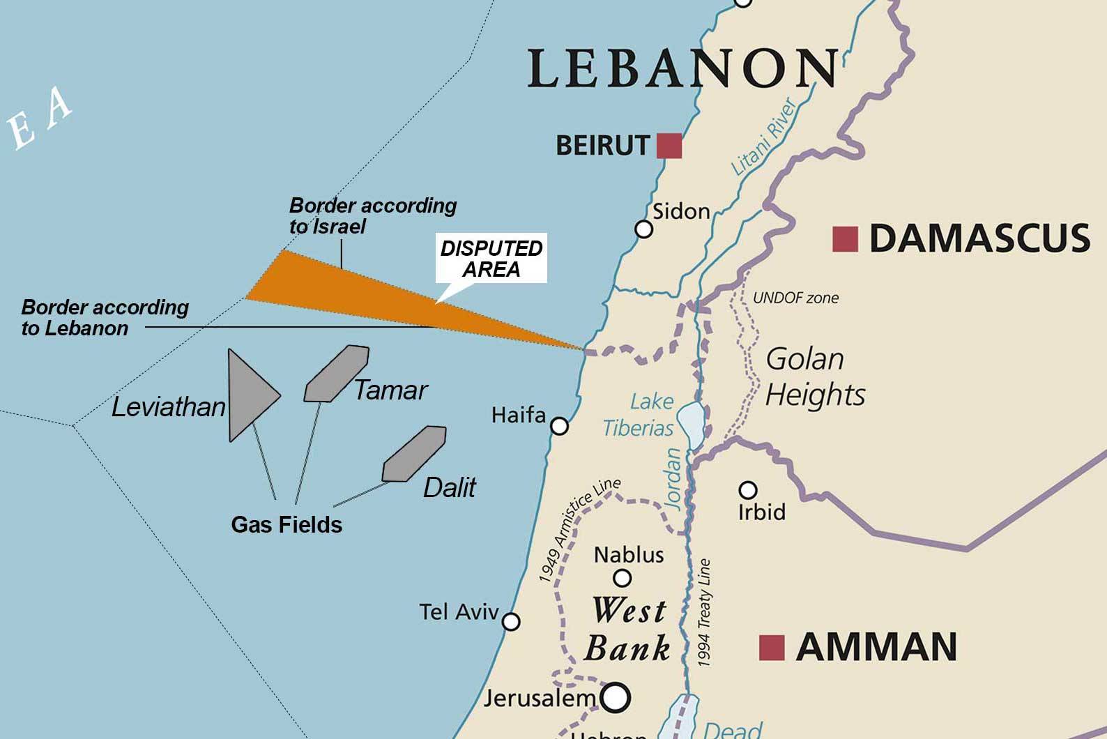 Koide9enisrael Des négociations entre le Liban et Israël pour