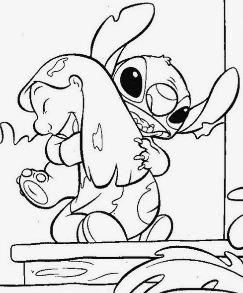 Lilo and Stich coloring pages coloring.filminspector.com