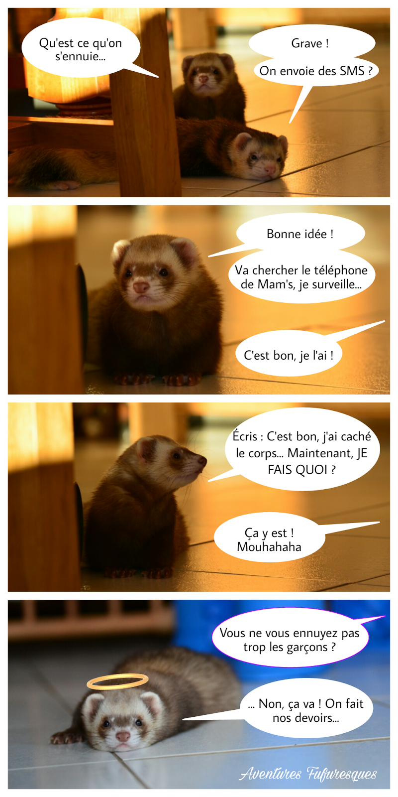 Aventures et Journal Fufuresques: Anges ou Démons...