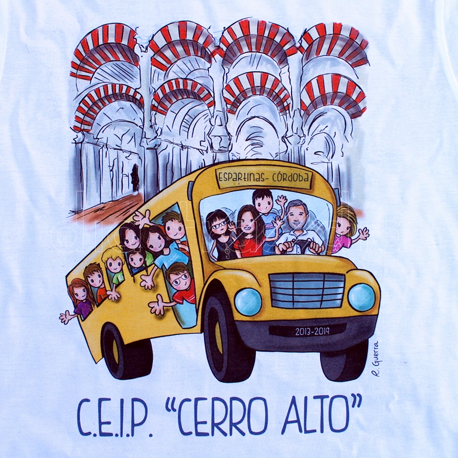 Camiseta viaje fin de curso