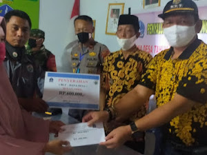 Sebanyak 30 KK di Desa Pinceng Pute Kabupaten Bone Dapat BLT