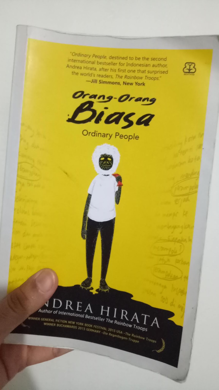 Resensi Novel OrangOrang Biasa Karya Andrea Hirata