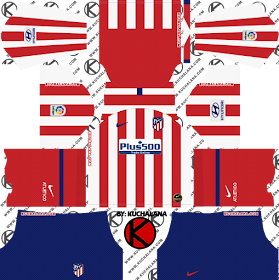 Atletico Madrid 2019/2020 Kit - Dream League Soccer Kits