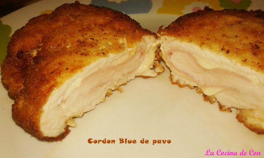 cordon bleu de pavo