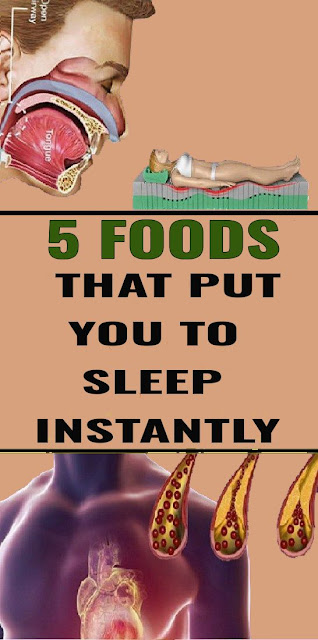 5 Foods That Put You To Sleep Instantly
