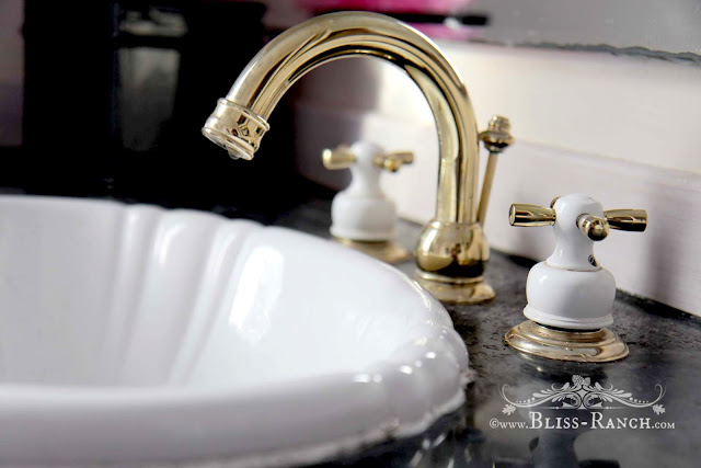 Old Sink/ Faucet for Jack & Jill Bathroom Redo Bliss-Ranch.com