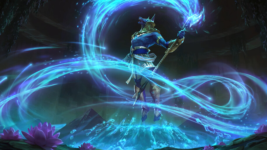#5.3270, Nasus, LoL, Legends of Runeterra, 4K Wallpaper PC Desktop
