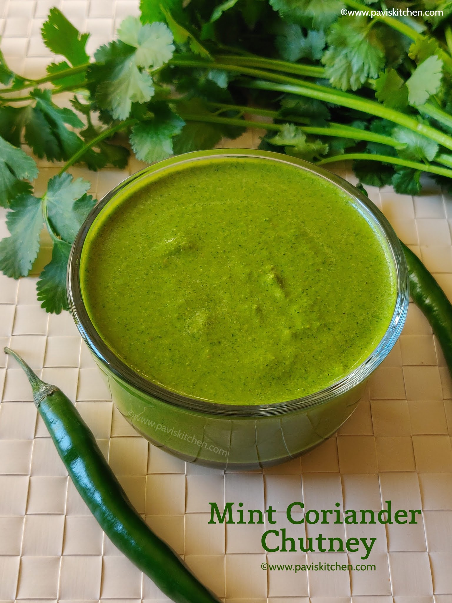 Mint coriander chutney recipe Green chutney recipe for sandwich