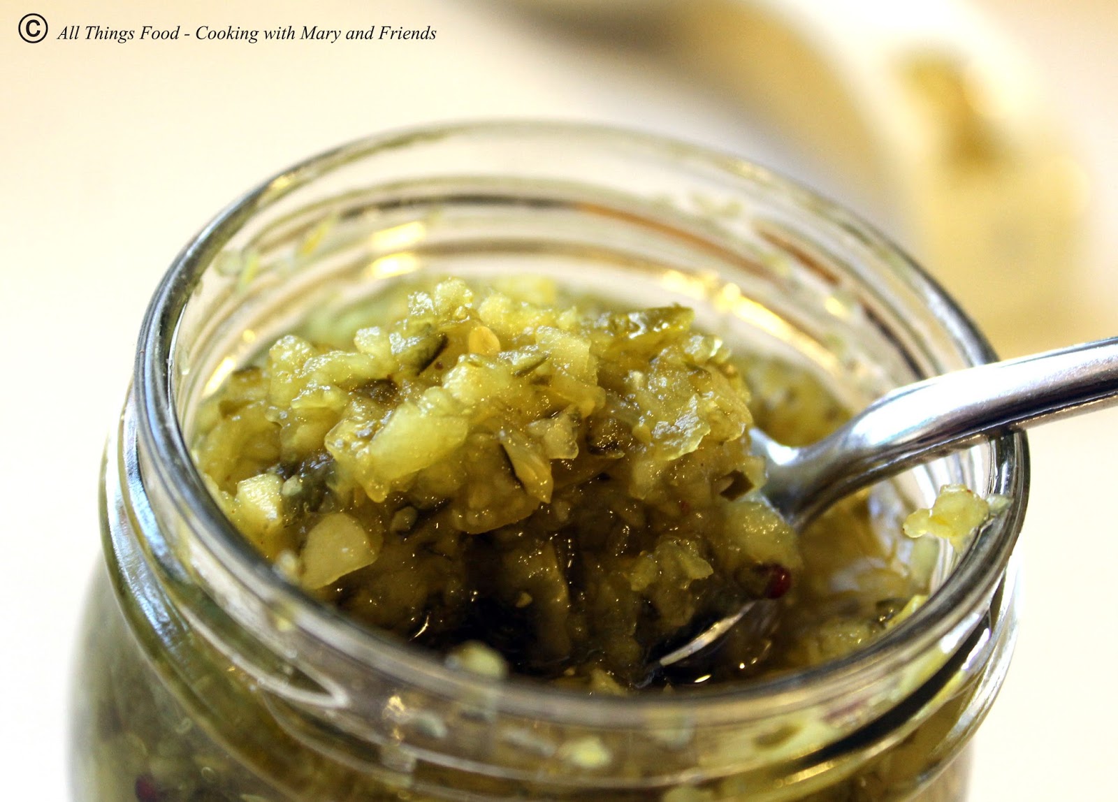 Cooking With Mary and Friends Sweet Pickle Relish