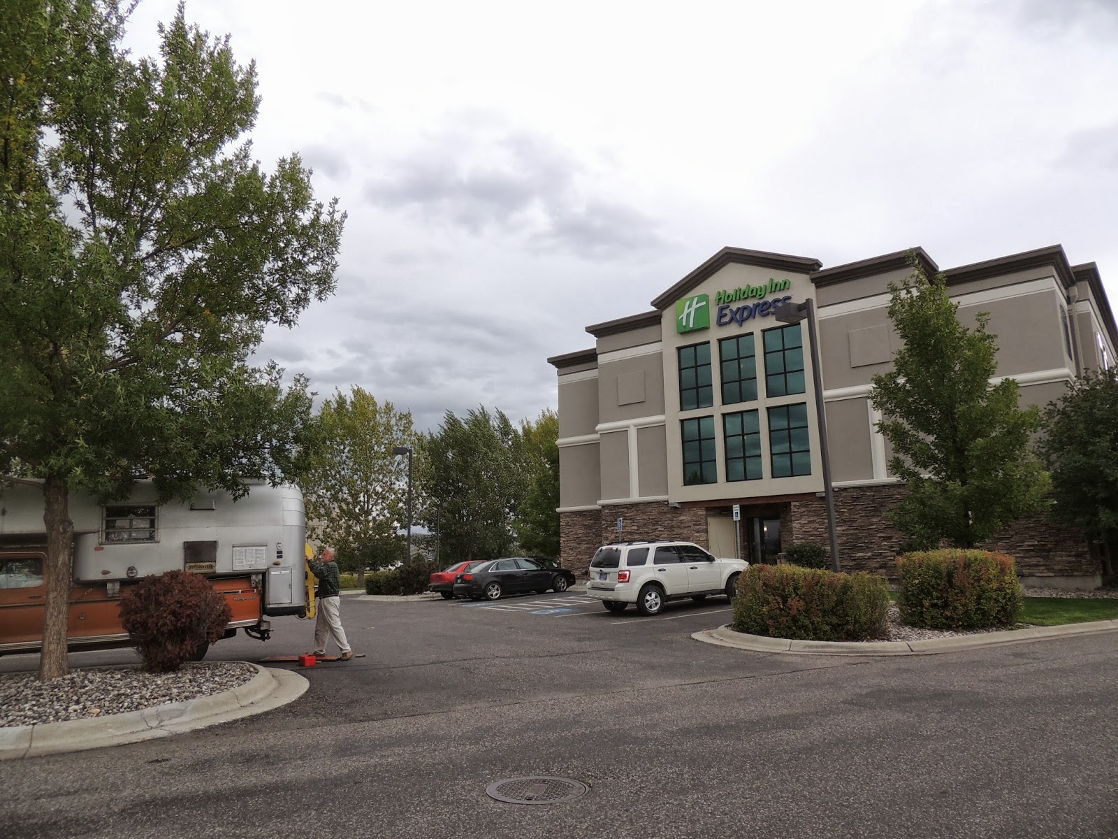 THE ROAD TAKEN Campsite Holiday Inn Express Bozeman