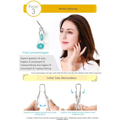 Nose Up Silikon Pemancung Hidung Best seller