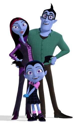 Vampirina y sus papás