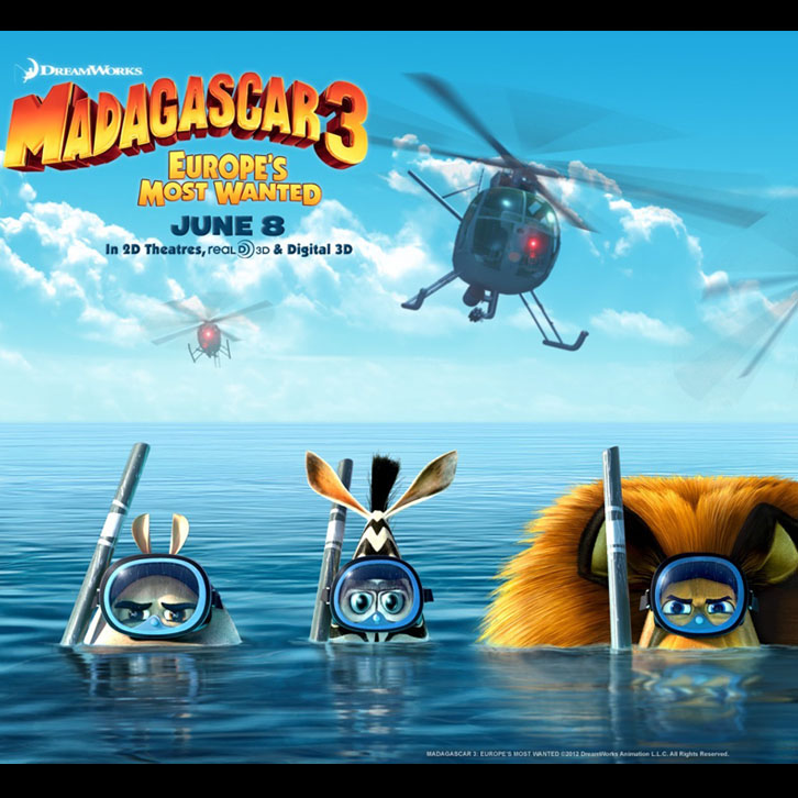Upcoming "Madagascar 3" Final Trialer & Plot Summary