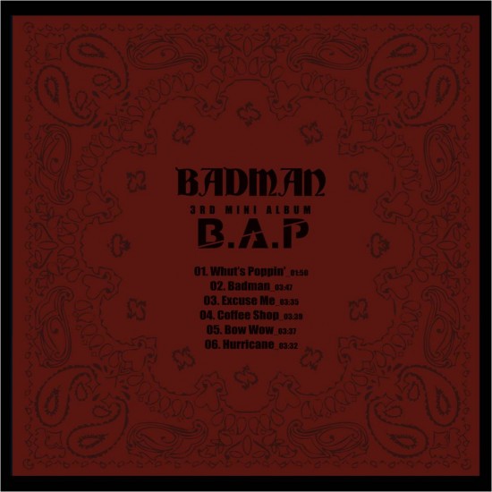 [news] B A P Kembali Merilis Daftar Lagu Dan Cover Album Badman ~ Kkpops