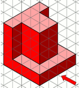 Figura 6- Diédrico- Vistas principales de un objeto